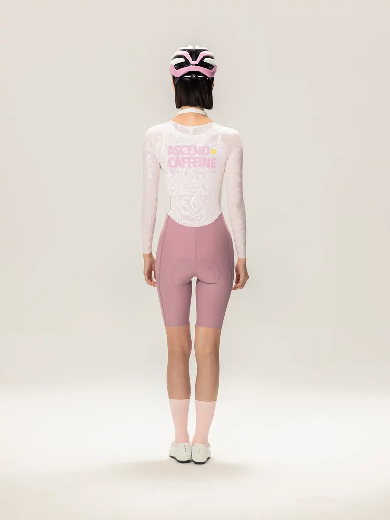 Lameda A*C Women Skinsuit Long Sleeves - Pink