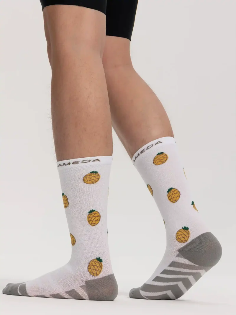 Lameda Fruits Cycling Socks - Pineapple