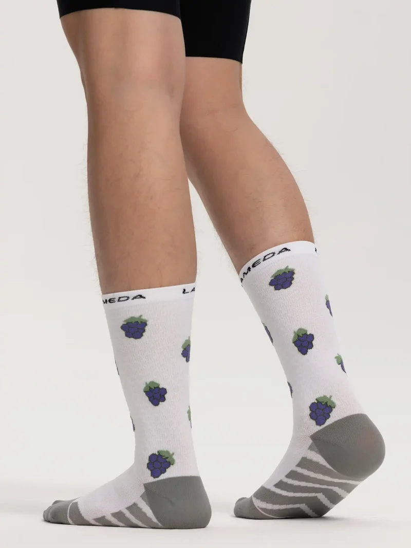 Lameda Fruits Cycling Socks - Grape