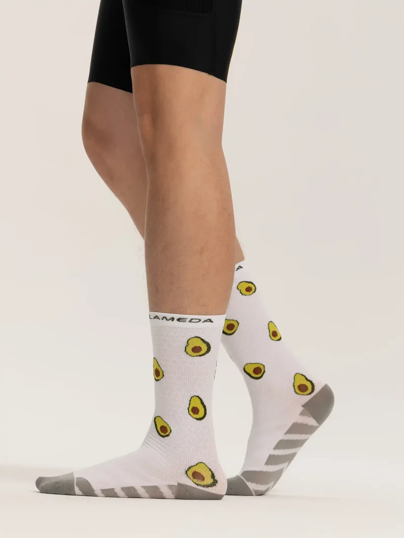 Lameda Fruits Cycling Socks - Avocado