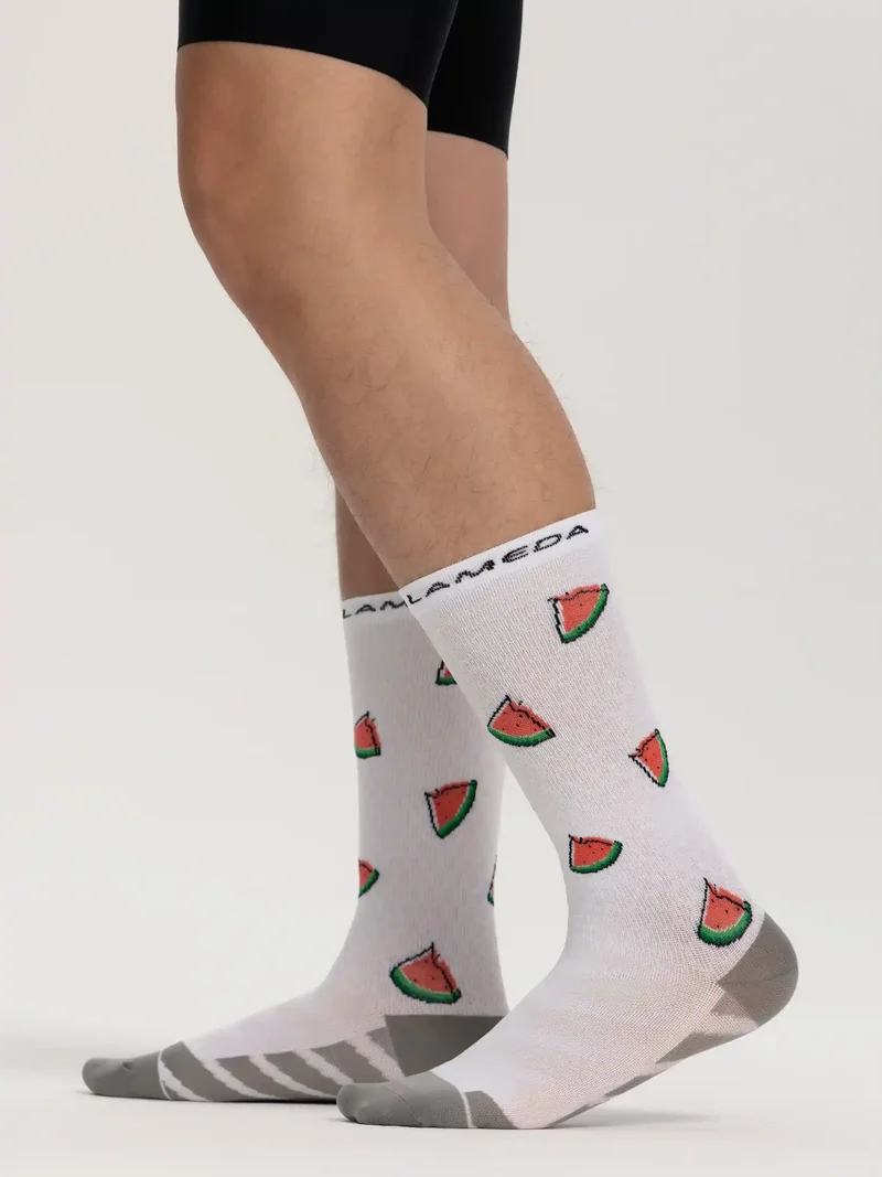 Lameda Fruits Cycling Socks - watermelon