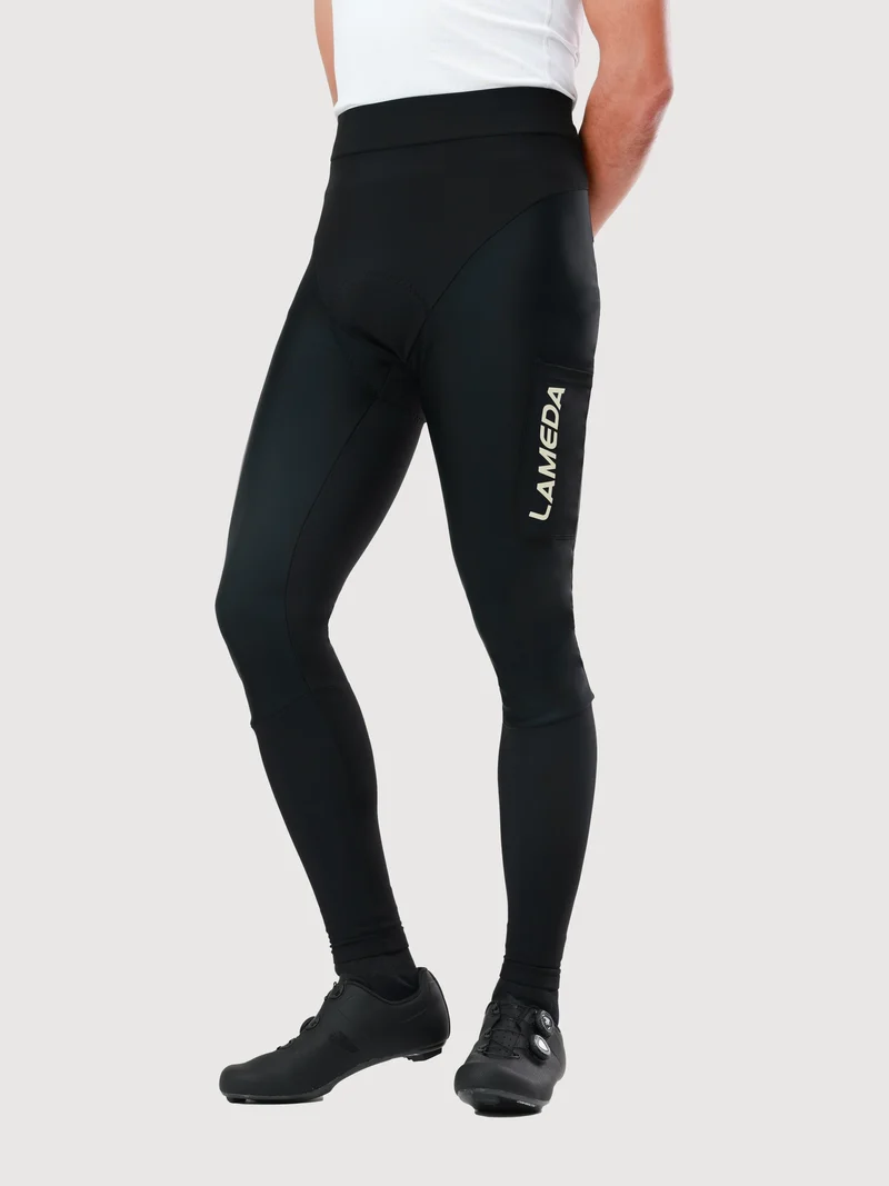Elite Thermal Men's Tights S458 - Black