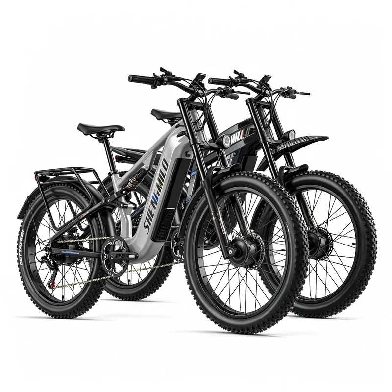 Shengmilo S600PRO 2000W Dual Motor Elektrofahrrad 48V 25Ah Akku