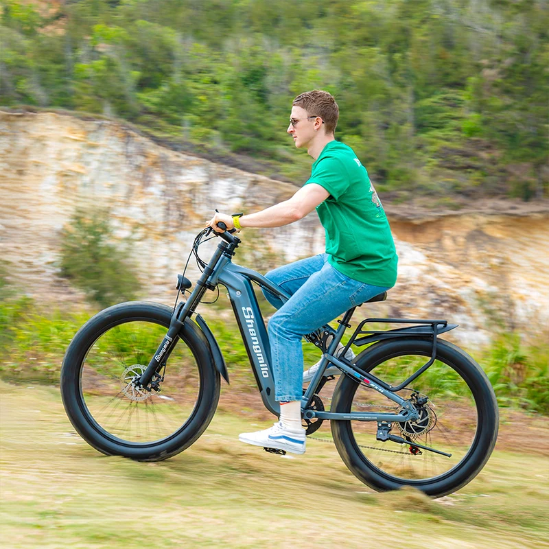 Shengmilo MX05 Vollgefedertes elektrisches Mountainbike 48V 17.5AH 90KM