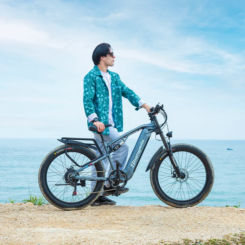Shengmilo MX05 Vollgefedertes elektrisches Mountainbike 48V 17.5AH 90KM