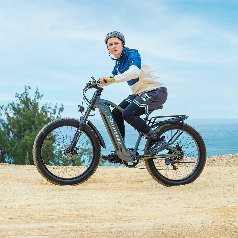 Shengmilo MX05 Vollgefedertes elektrisches Mountainbike 48V 17.5AH 90KM