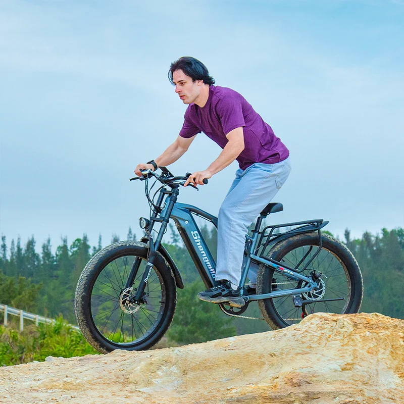 Shengmilo MX05 Vollgefedertes elektrisches Mountainbike 48V 17.5AH 90KM