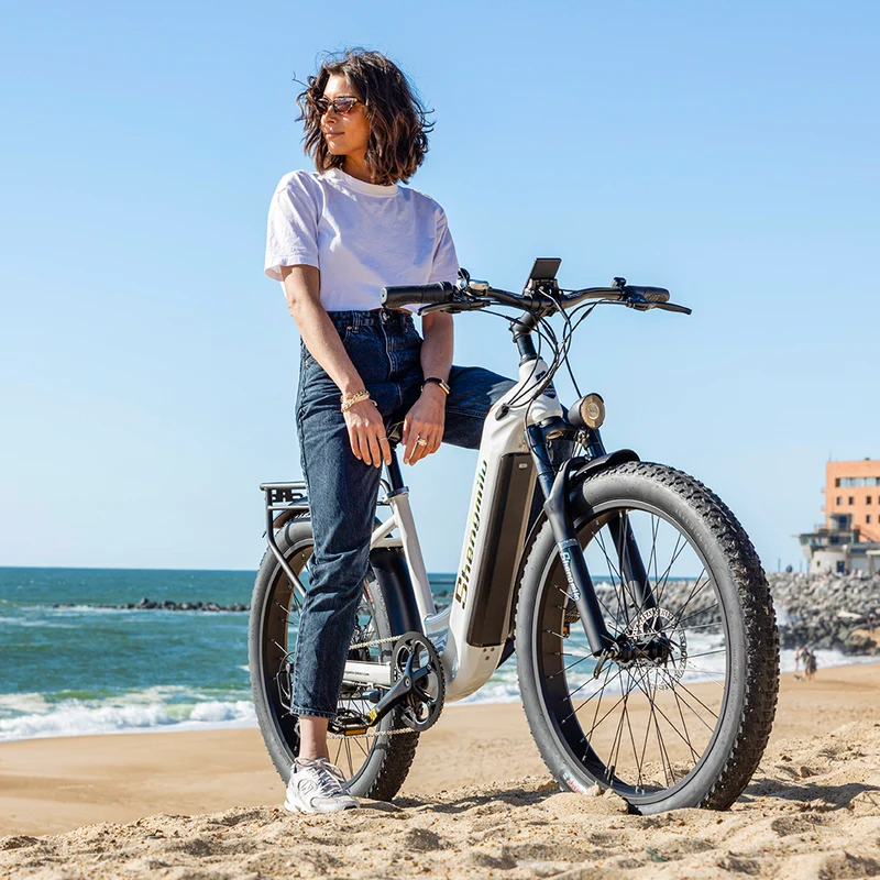 Shengmilo MX06 Step Through E-Bike 48V 17.5AH SAMSUNG Akku 90KM Reichweite