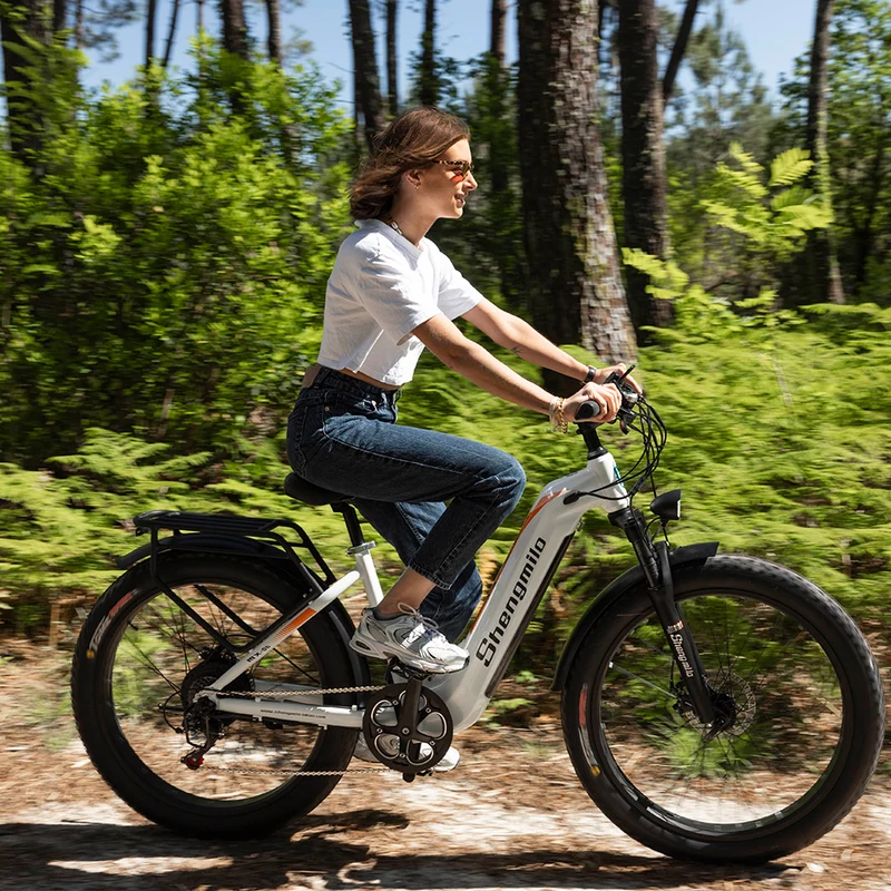 Shengmilo MX06 Step Through E-Bike 48V 17.5AH SAMSUNG Akku 90KM Reichweite