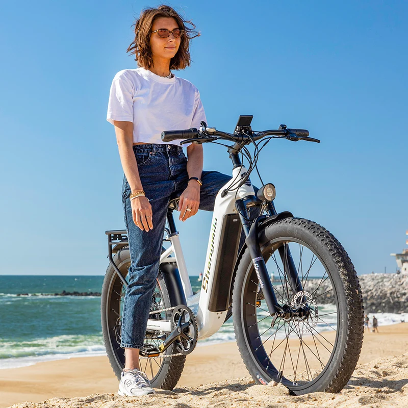 Shengmilo MX06 Step Through E-Bike 48V 17.5AH SAMSUNG Akku 90KM Reichweite