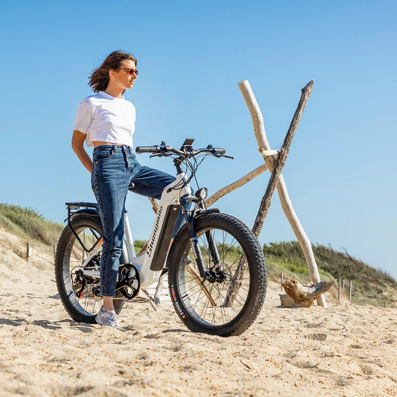 Shengmilo MX06 Step Through E-Bike 48V 17.5AH SAMSUNG Akku 90KM Reichweite