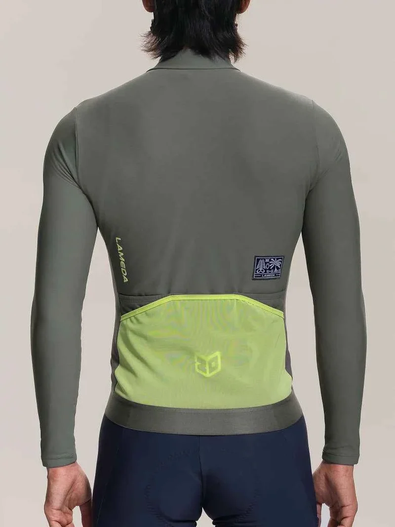 Freeze 20th Anniv. Special Men's Fleeced Thermal Jersey - Green