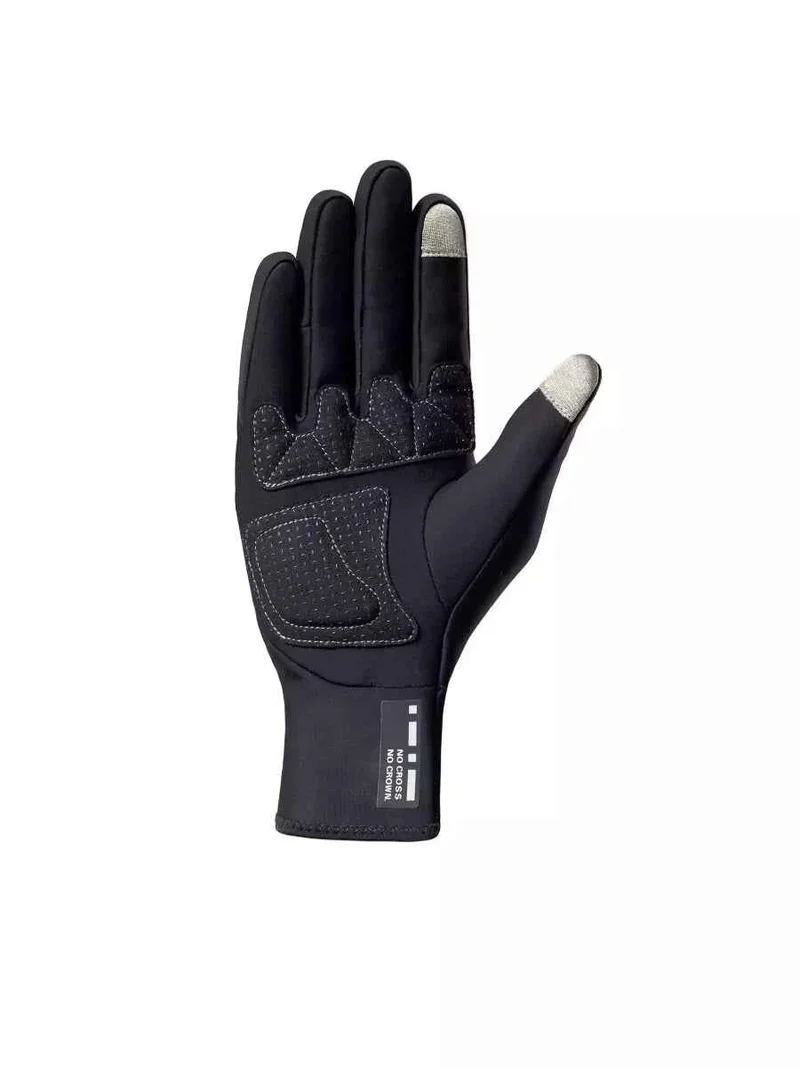 6097 Fleeced Bike Gloves - Black