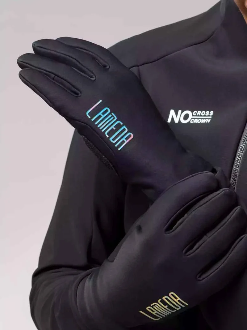 6097 Fleeced Bike Gloves - Black