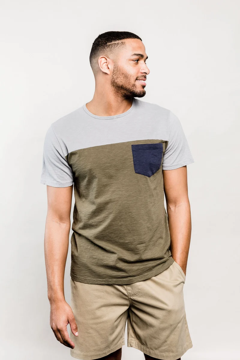 Colorblock Short Sleeve Tee