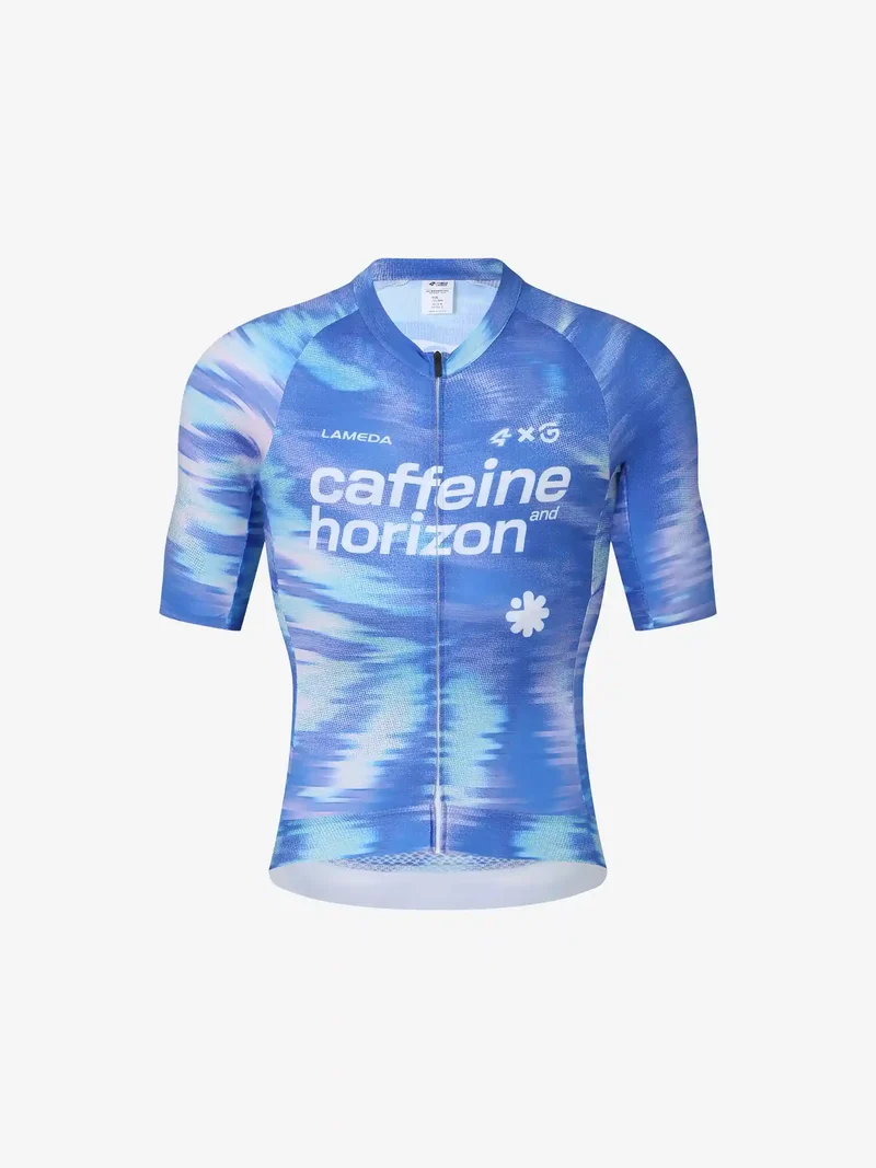 Caffeine Mens Cycling Jersey - Blue