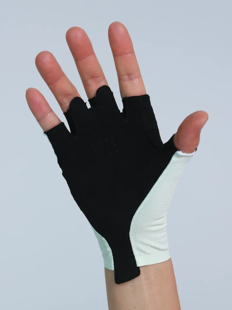 2026 Half-Finger Cycling Gloves - AxC Cream