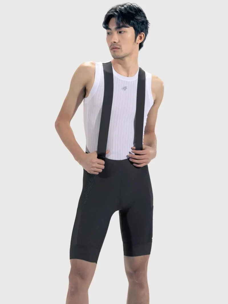 Gondola Men Cycling Bib Shorts - Black