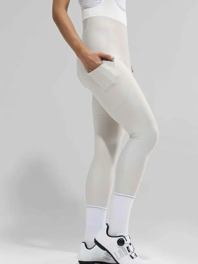 Women's Elite Bib Tights 2025SSXX521 - Cream