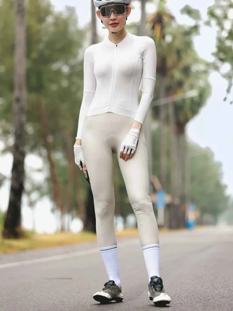 Women's Elite Bib Tights 2025SSXX521 - Cream