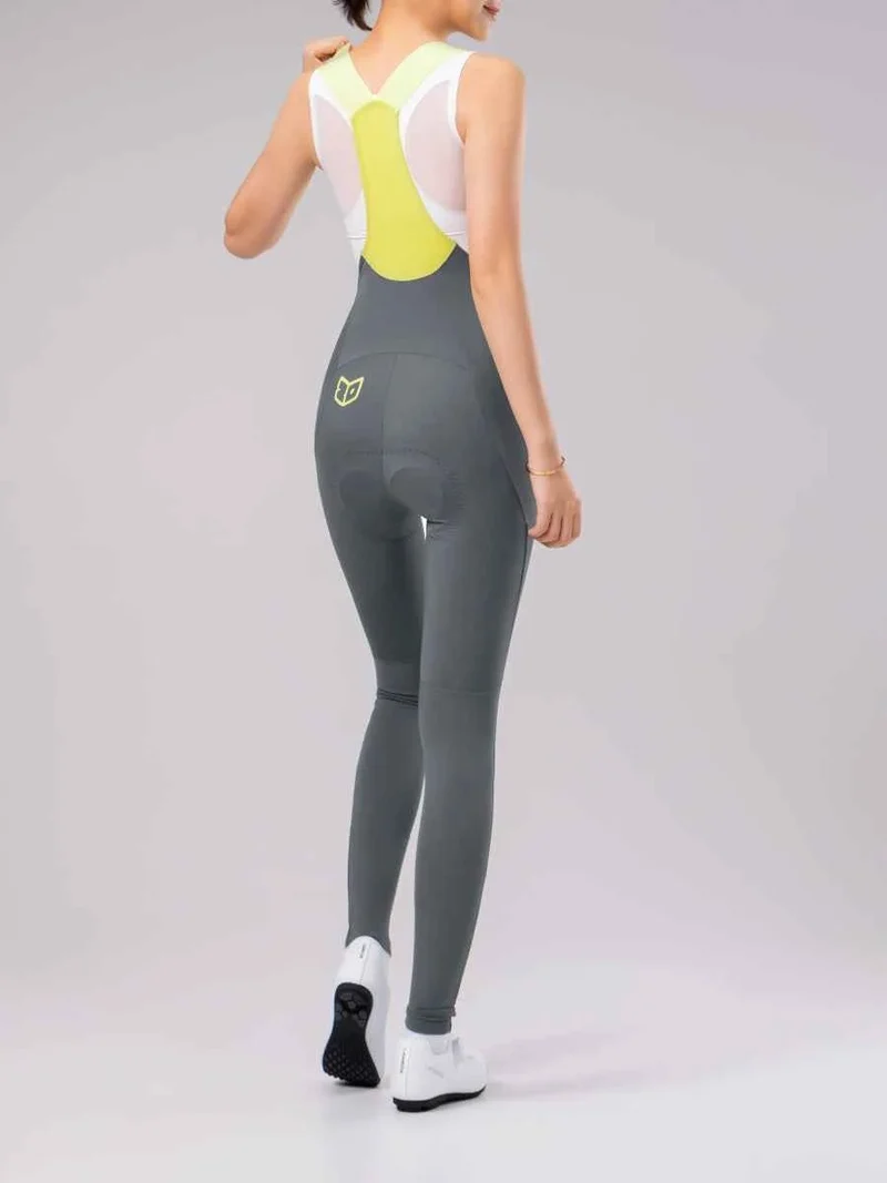 Lameda 20th Anniv. Special Women's Bib Tights - Gray
