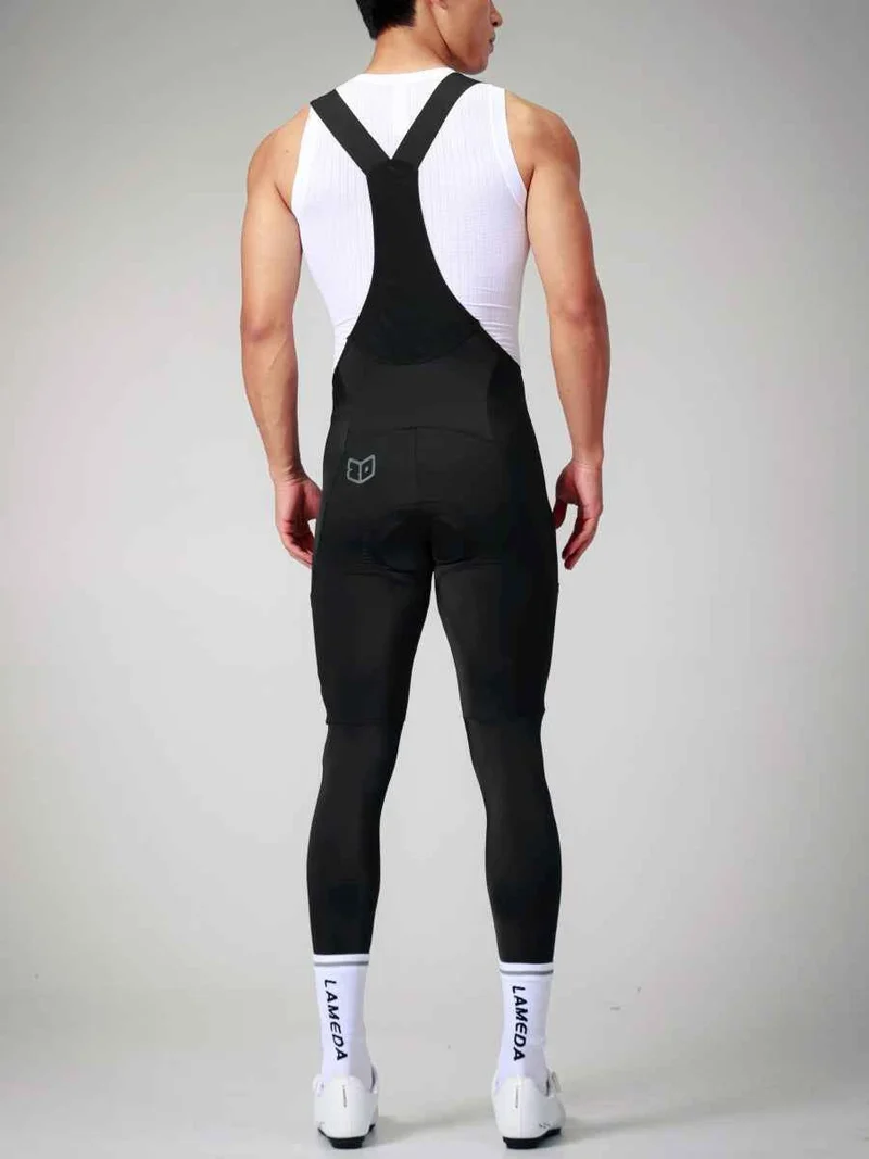Lameda 20th Anniv. Special Men's Bib Tights - Black