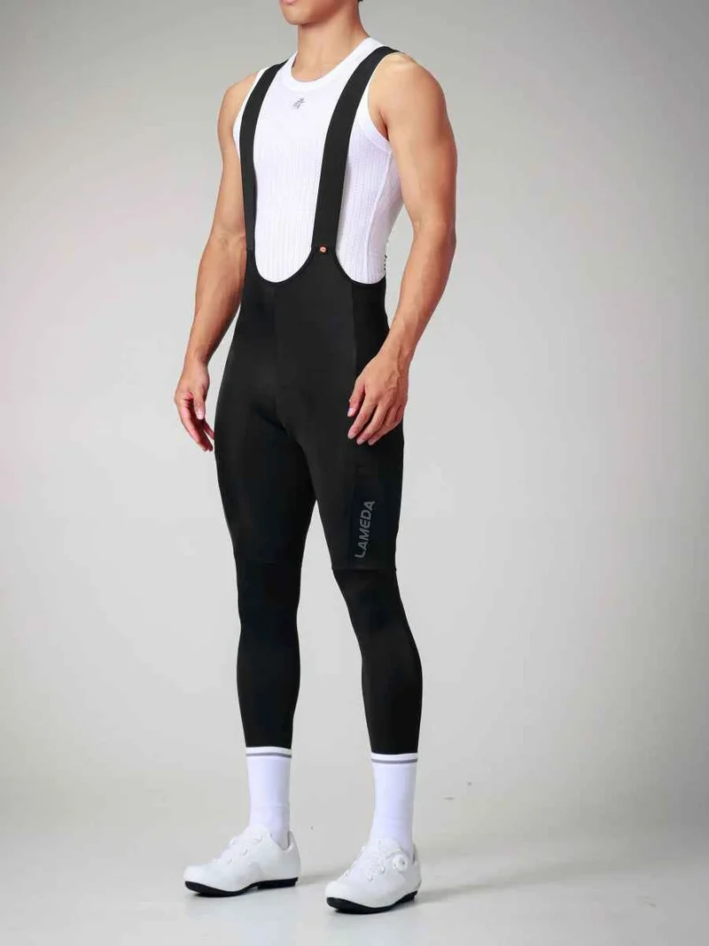 Lameda 20th Anniv. Special Men's Bib Tights - Black
