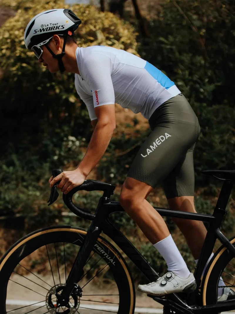 Mirage Unisex Cycling Jersey - White