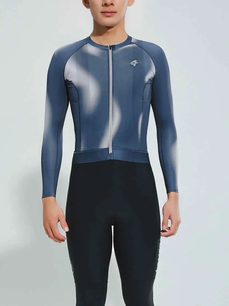 Men's Elite Cycling Jersey 2025SSZ578 - Blue