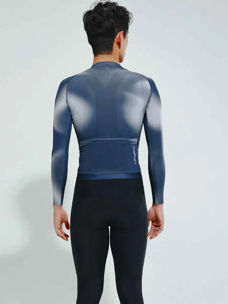 Men's Elite Cycling Jersey 2025SSZ578 - Blue