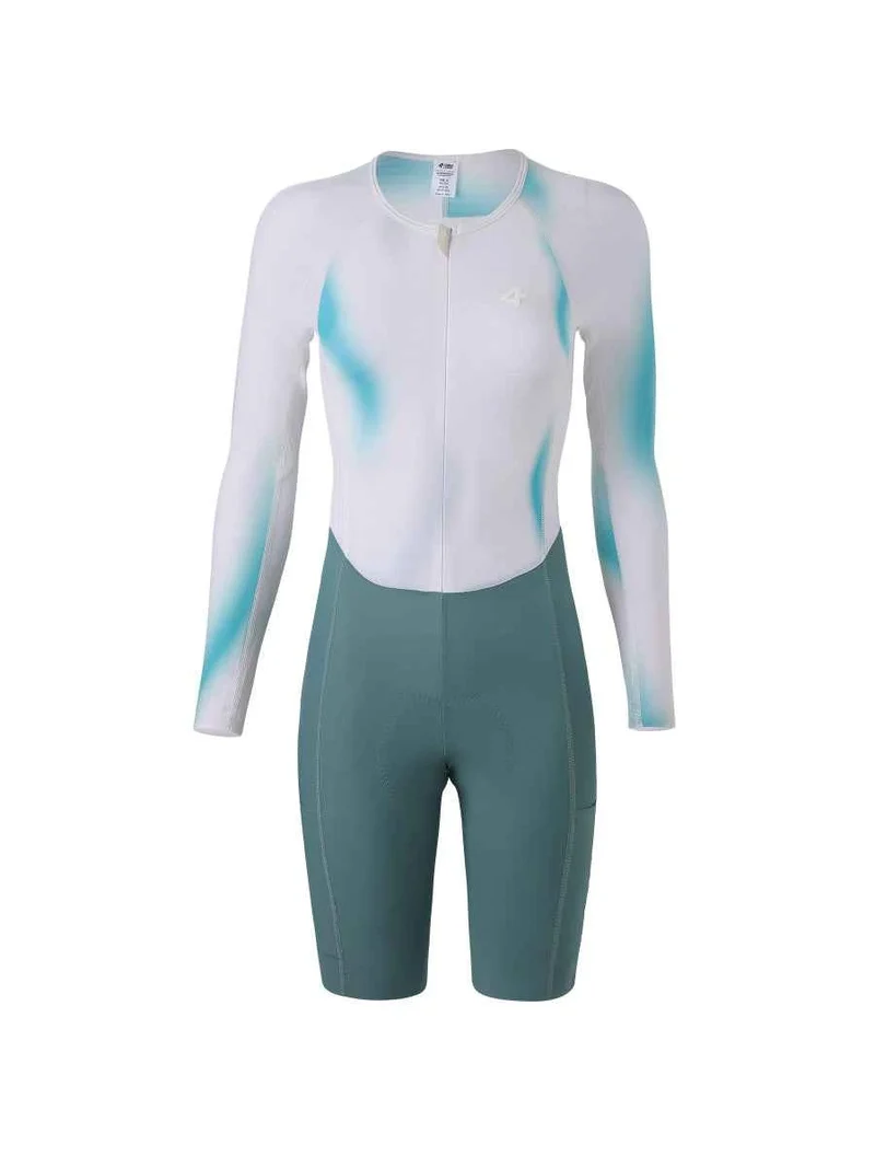 Women's Pro Cycling Skinsuit 2024SSS5228 - White