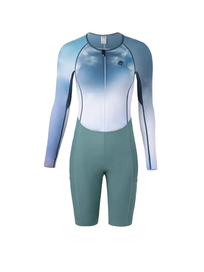 Women's Pro Cycling Skinsuit 2024SSS5228 - Blue