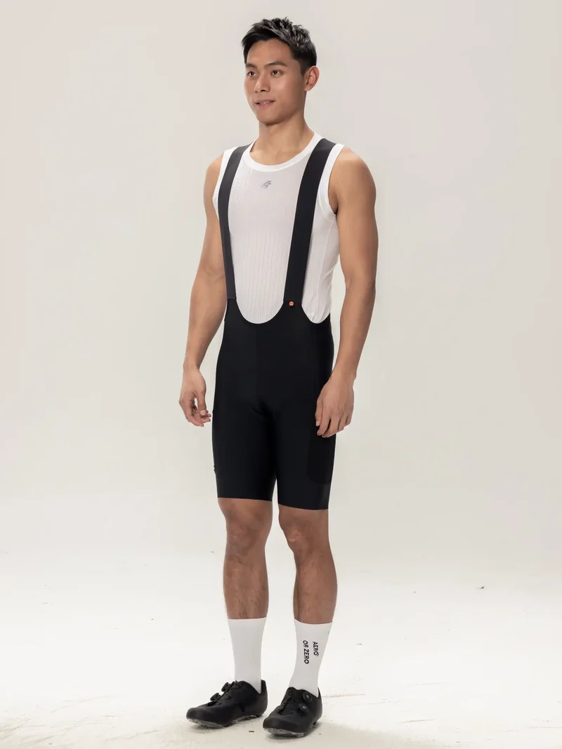 Lameda 21st Anniv. Special Men's Bib Shorts - Black