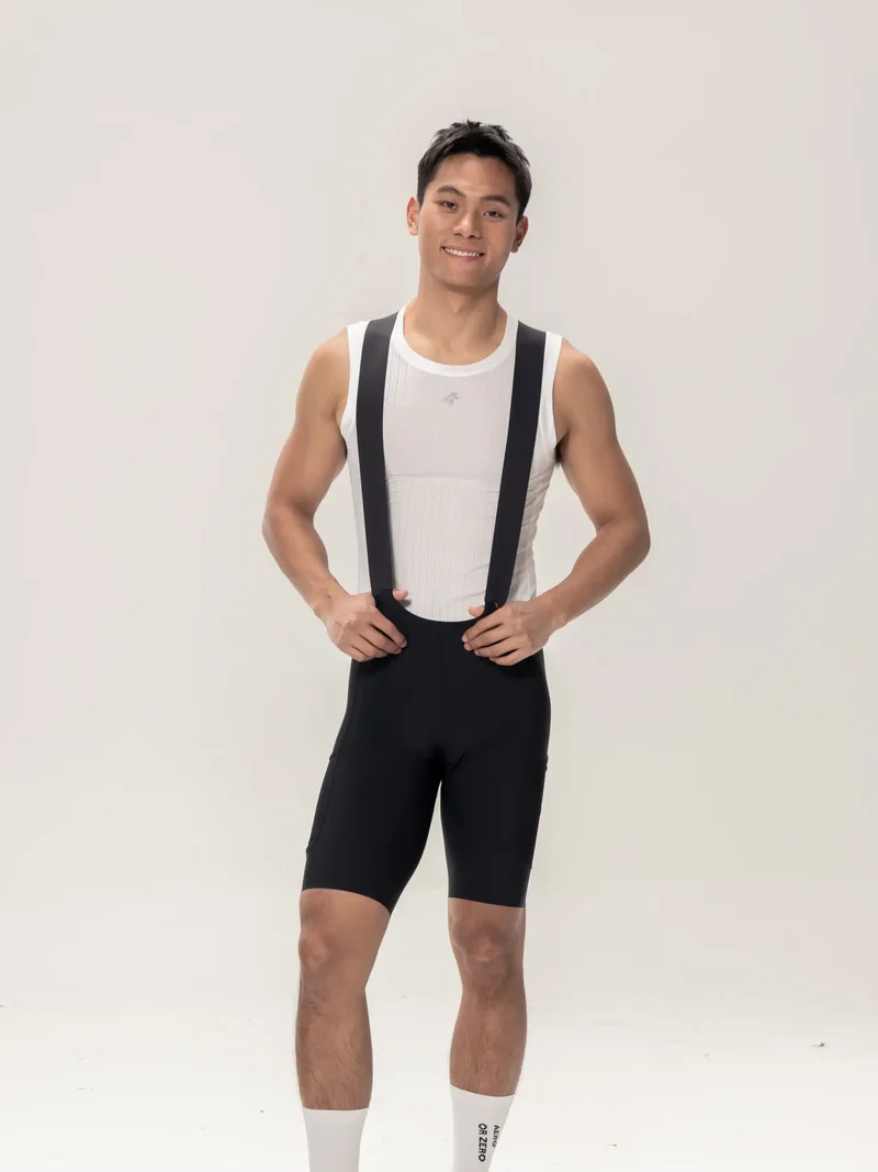 Lameda 21st Anniv. Special Men's Bib Shorts - Black