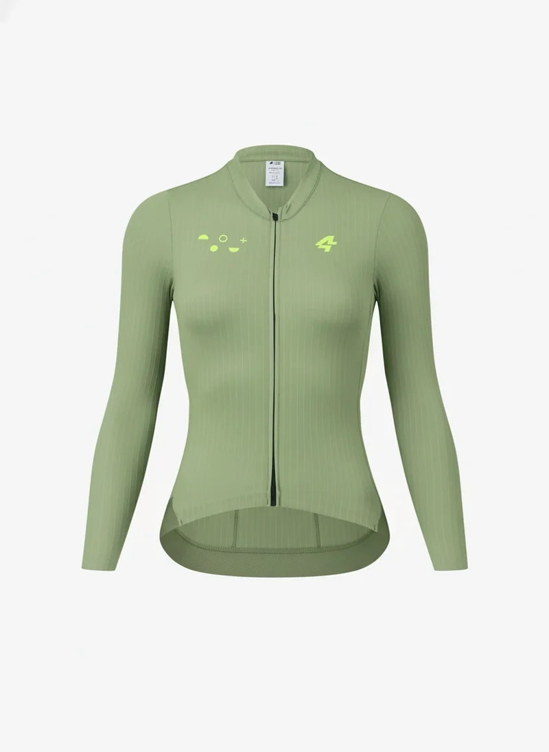 Roam Women Jersey Long Sleeves - Green