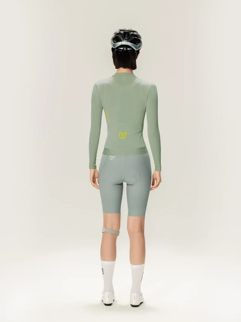 Roam Women Jersey Long Sleeves - Green