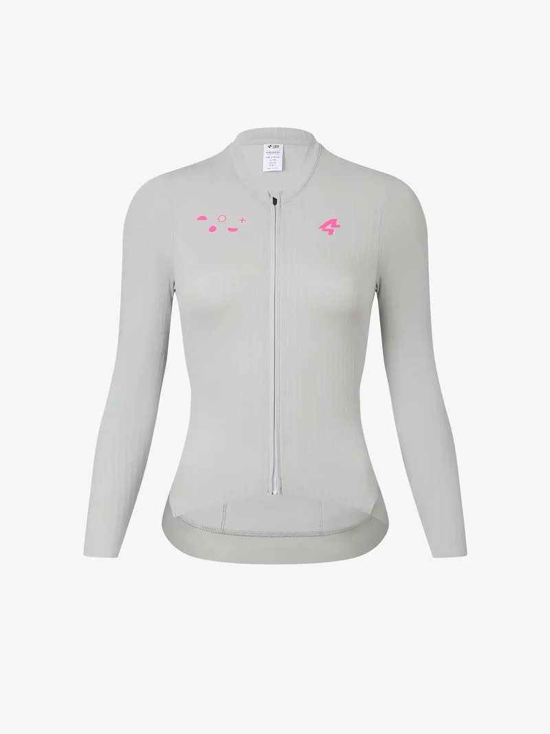 Roam Women Jersey Long Sleeves - Light Gray