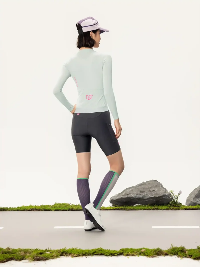 Roam Women Jersey Long Sleeves - Light Gray