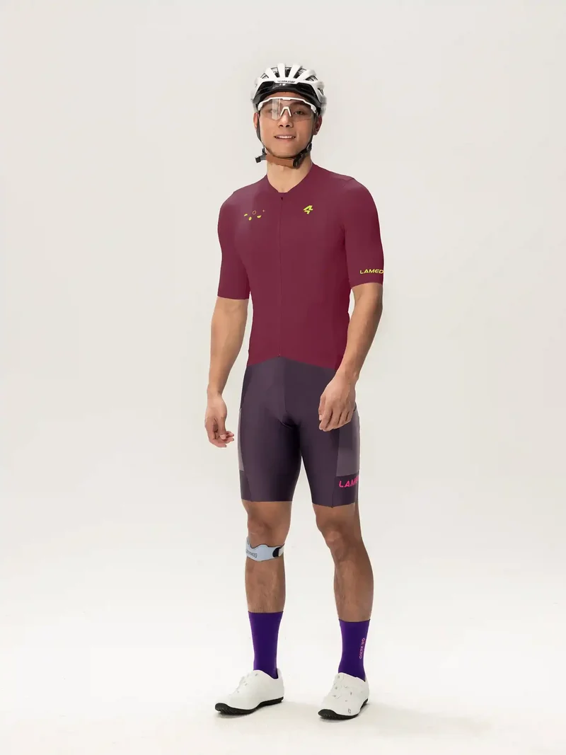 Roam Men Jersey Short Sleeves - Purple