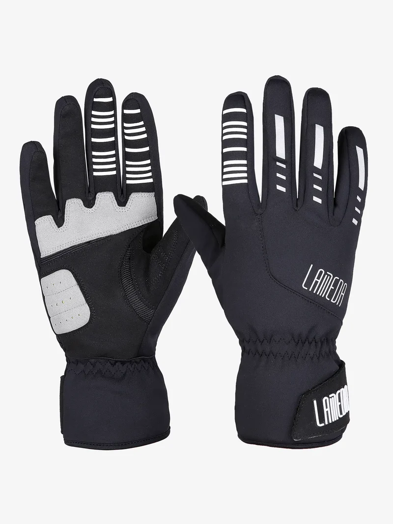 6098 Thermal Bike Gloves - Black