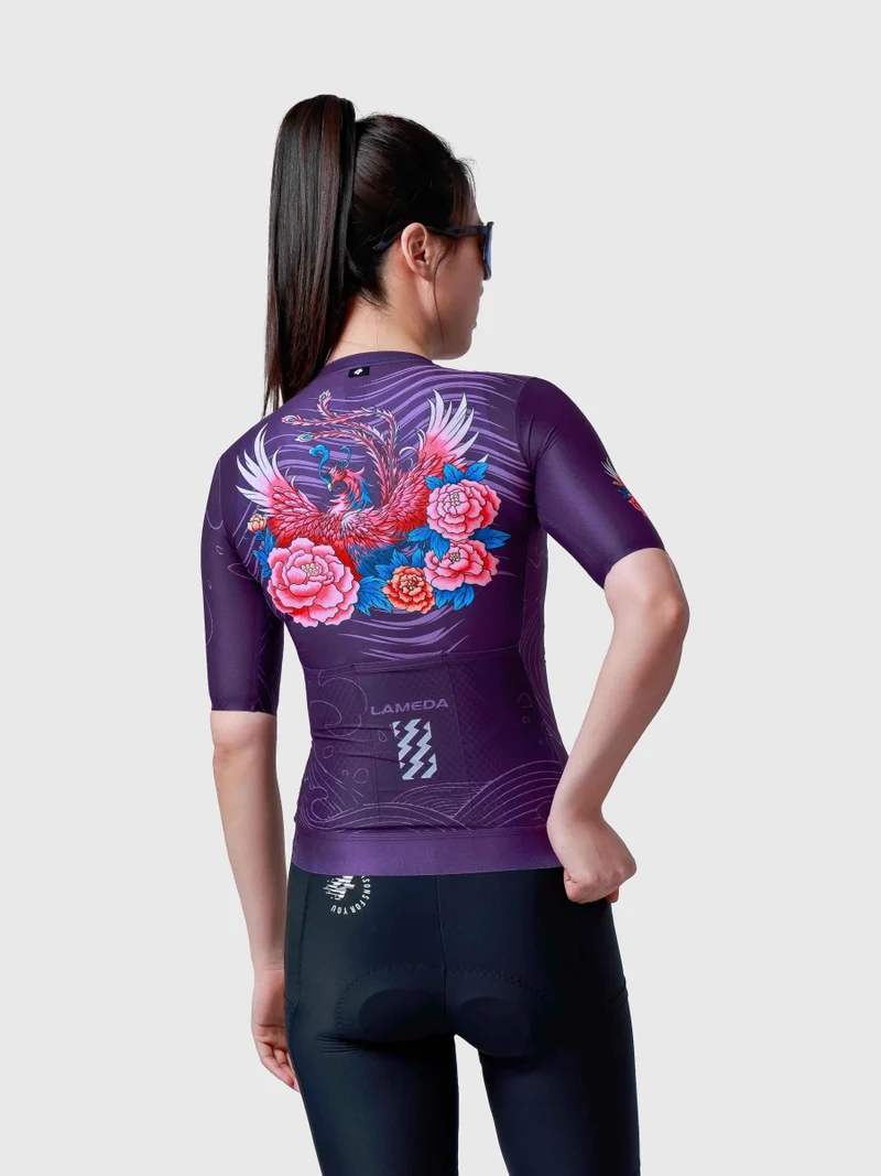 Phoenix Waltz Women's Cycling Jersey - Purple