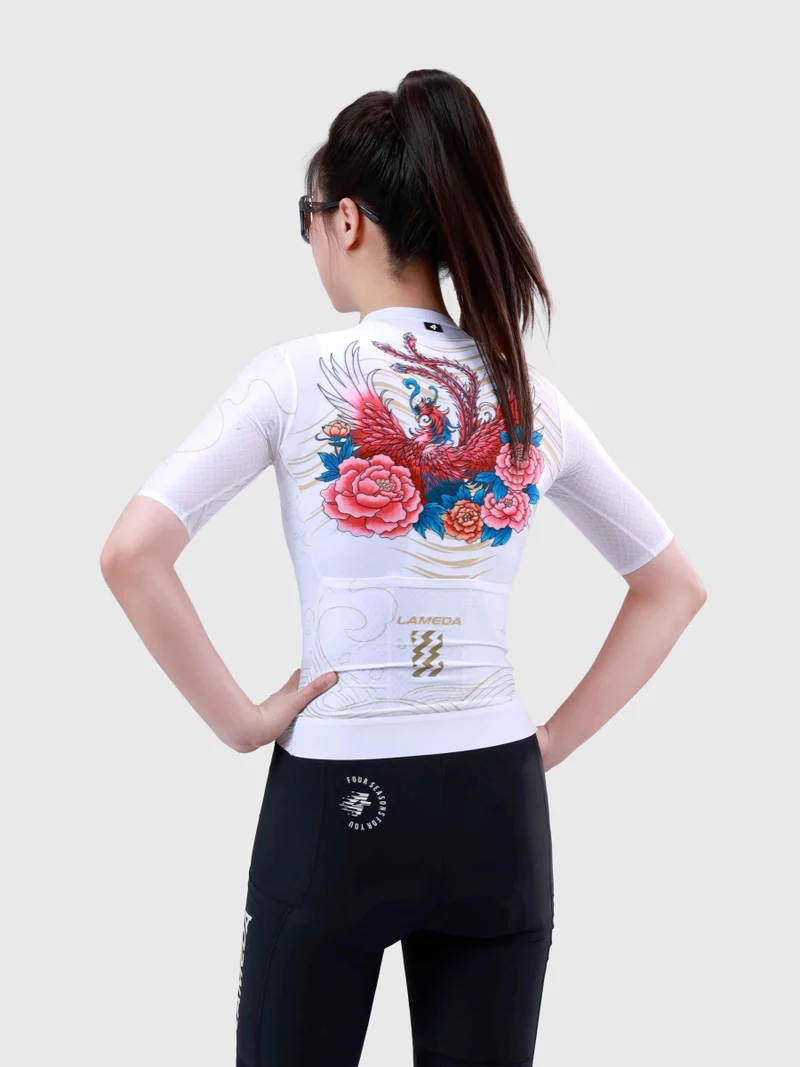 Phoenix Waltz Women's Cycling Jersey - White
