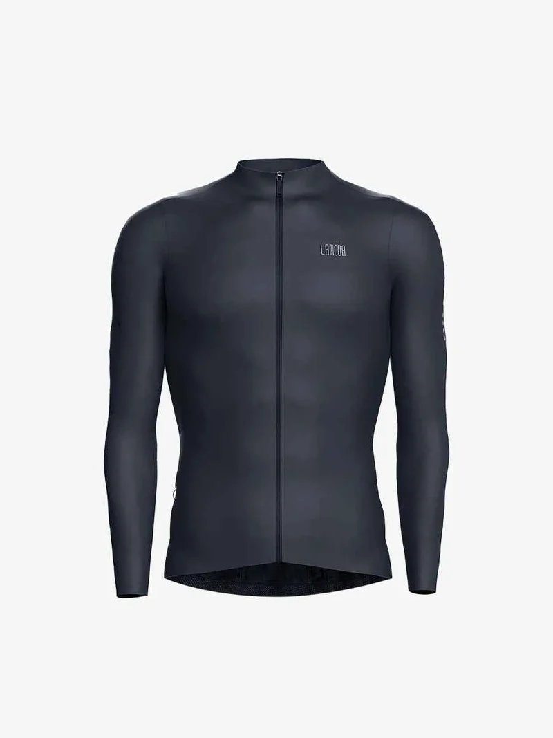 Transcend Men's Fleeced Thermal Jersey - Gray