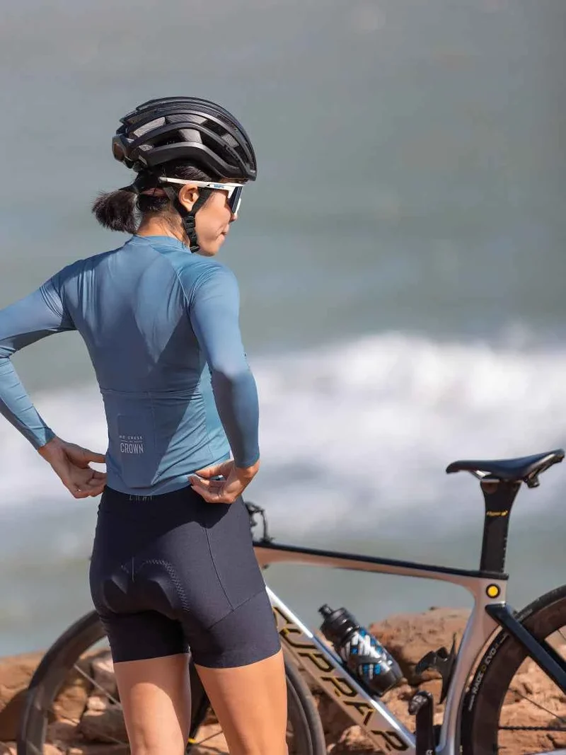 Jade Women's Bib Shorts - Navy