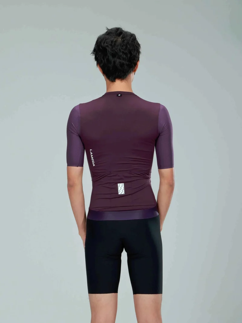 Sunny Men Cycling Jersey - Meadow Purple