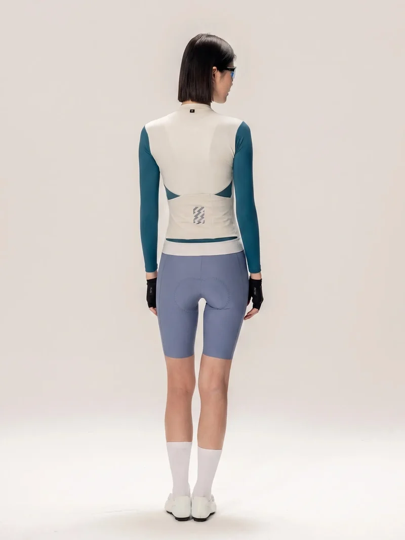 Ethereal Woman Cycling Jersey Long Sleeve - Cloud Blend
