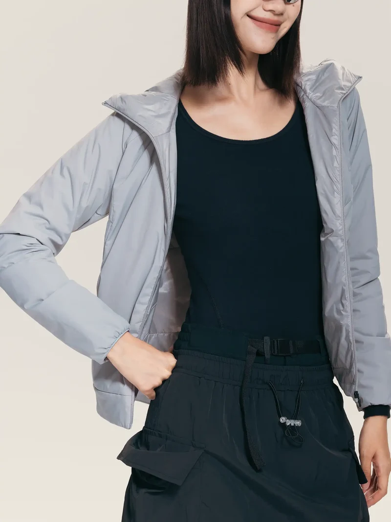 Women's 3M™ Thinsulate™ Insulated Jacket – Light Gray