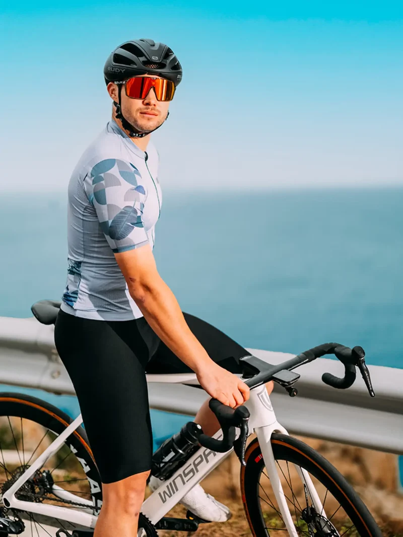 Trending Men's Cycling Jersey - Blue