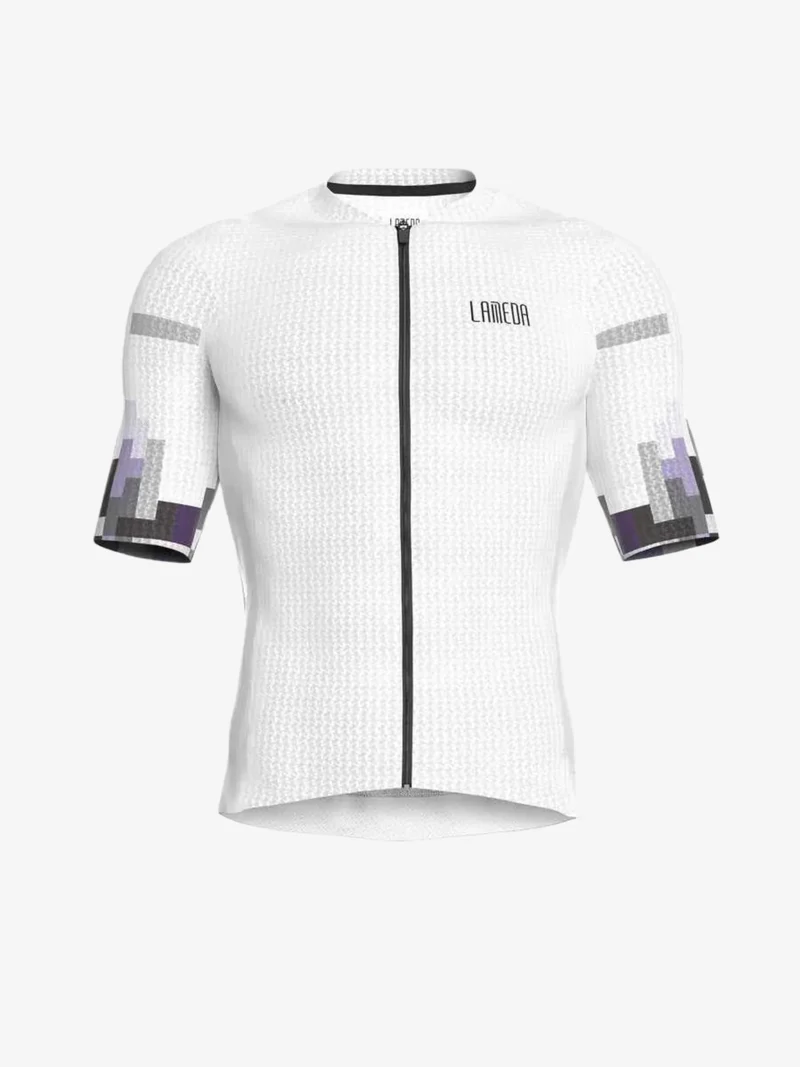 Trending Men's Cycling Jersey - White