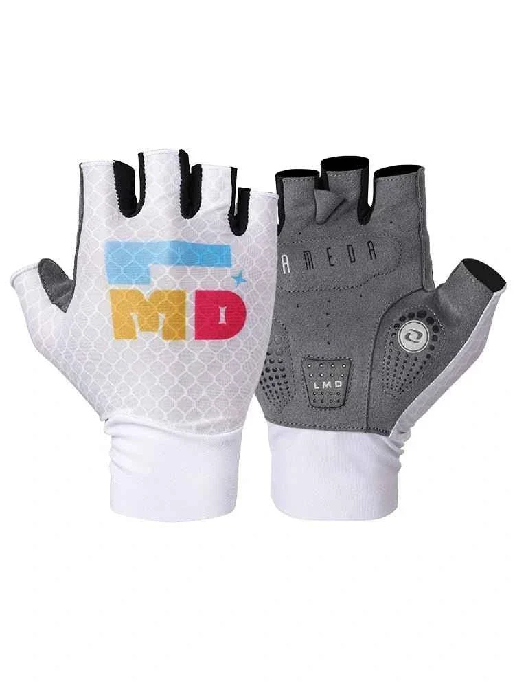 LMD Bike Gloves - White